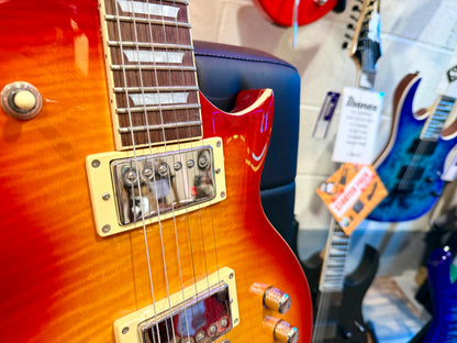 ☀️ Harley Benton SC Custom Line Singlecut Les Paul Electric Guitar~ Sunburst ☀️
