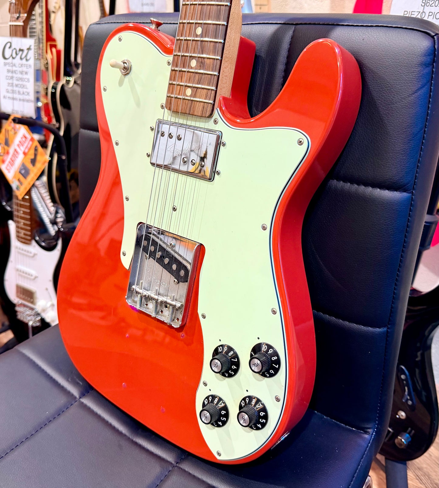 🌟2019🌟 Fender Vintera 70s Telecaster Custom~ Pau Ferro~ Fiesta Red~ Mexican!