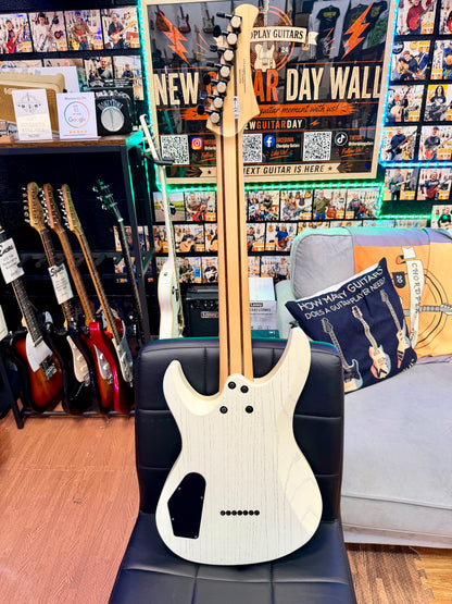 🇯🇵 FGN J Standard Mythic JMY7-Ash-M 7 String MIJ 2019 Fujigen Japan~White 🇯🇵