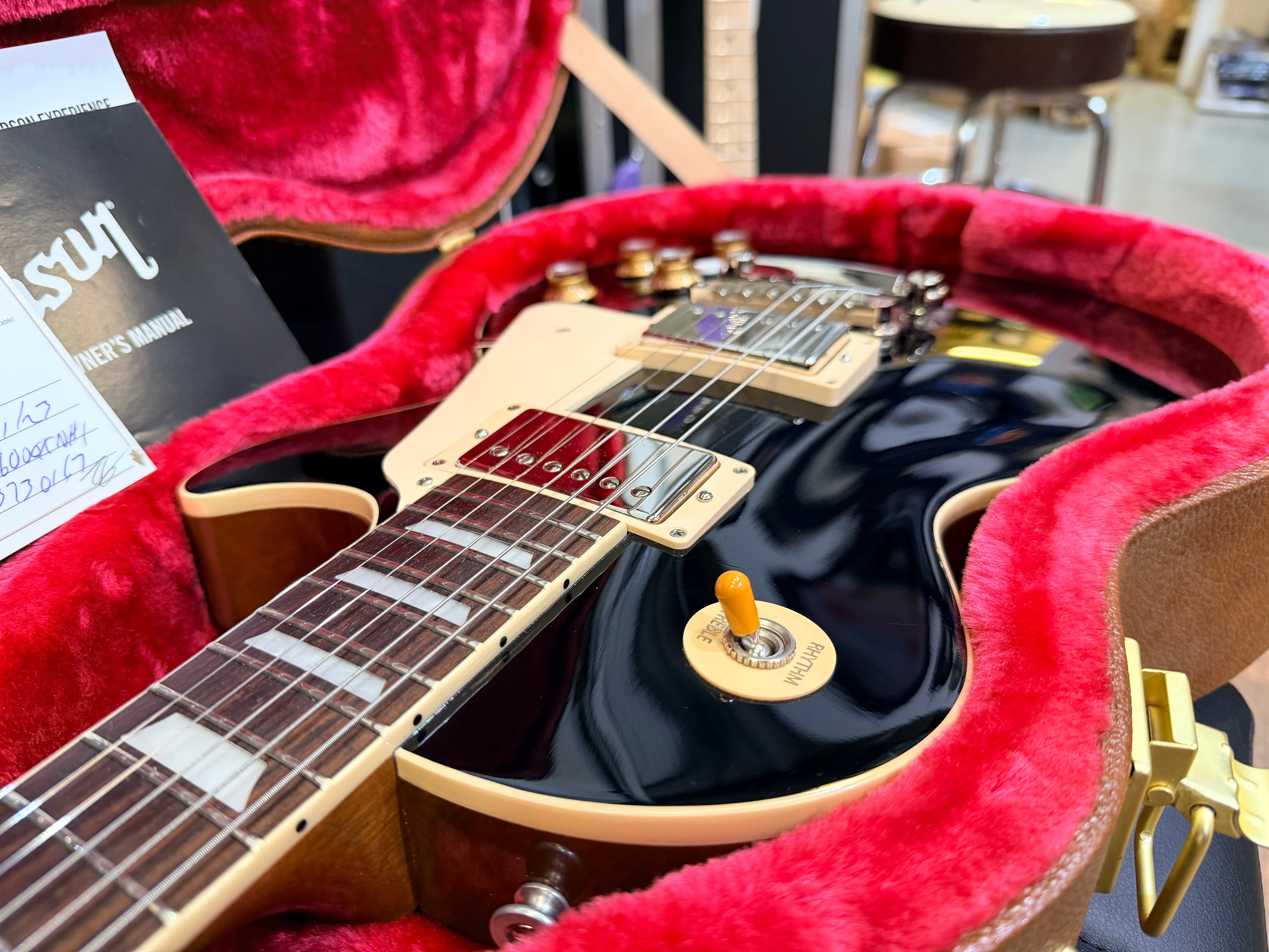 🔥2023🔥 Gibson Les Paul Standard 60s Plain Top Ebony~ Seymour Duncan/Killswitch