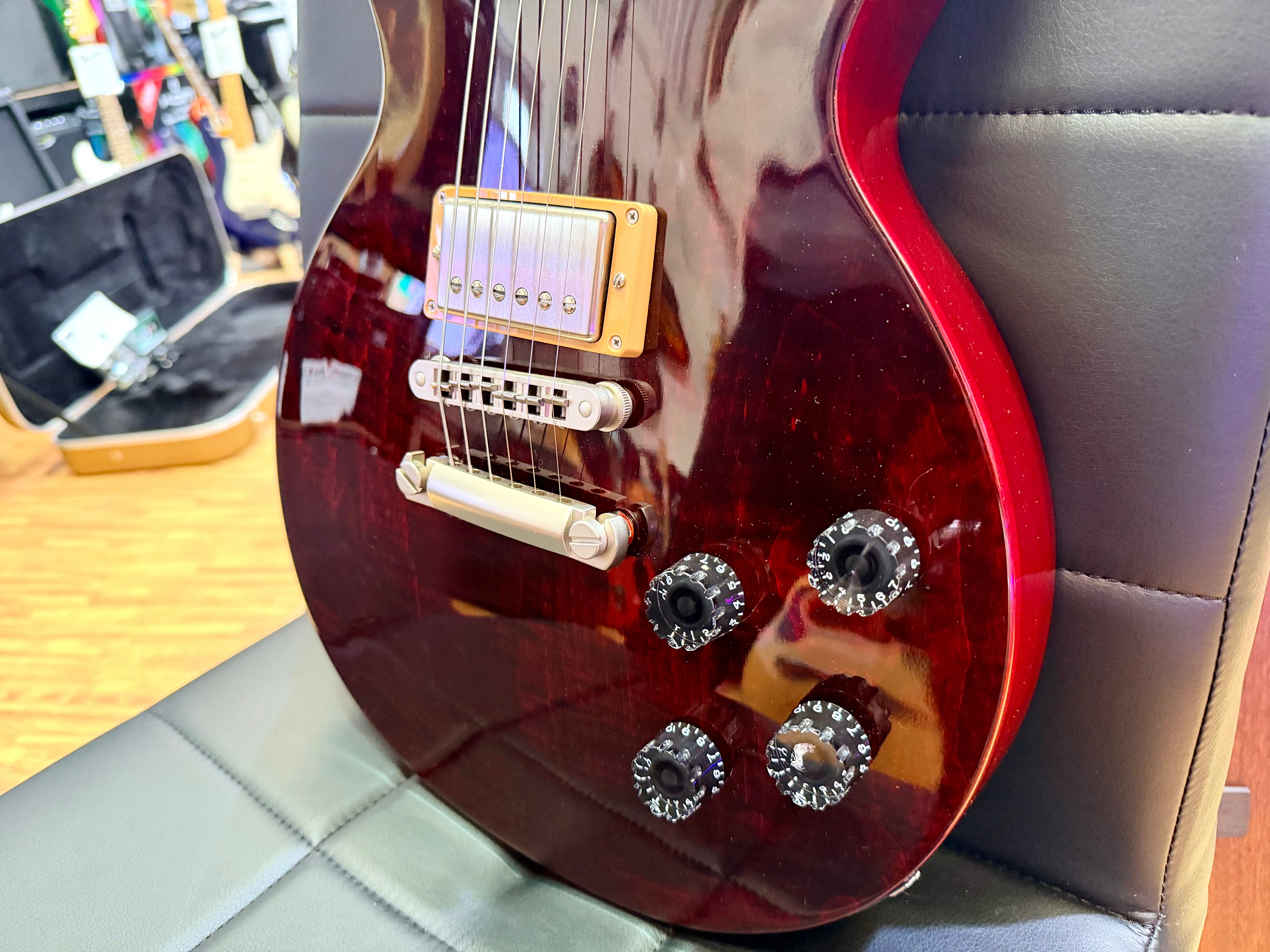 ✨2015✨ Gibson Les Paul Studio~ Wine Red Figured Top~ 100th Anniversary + Case!