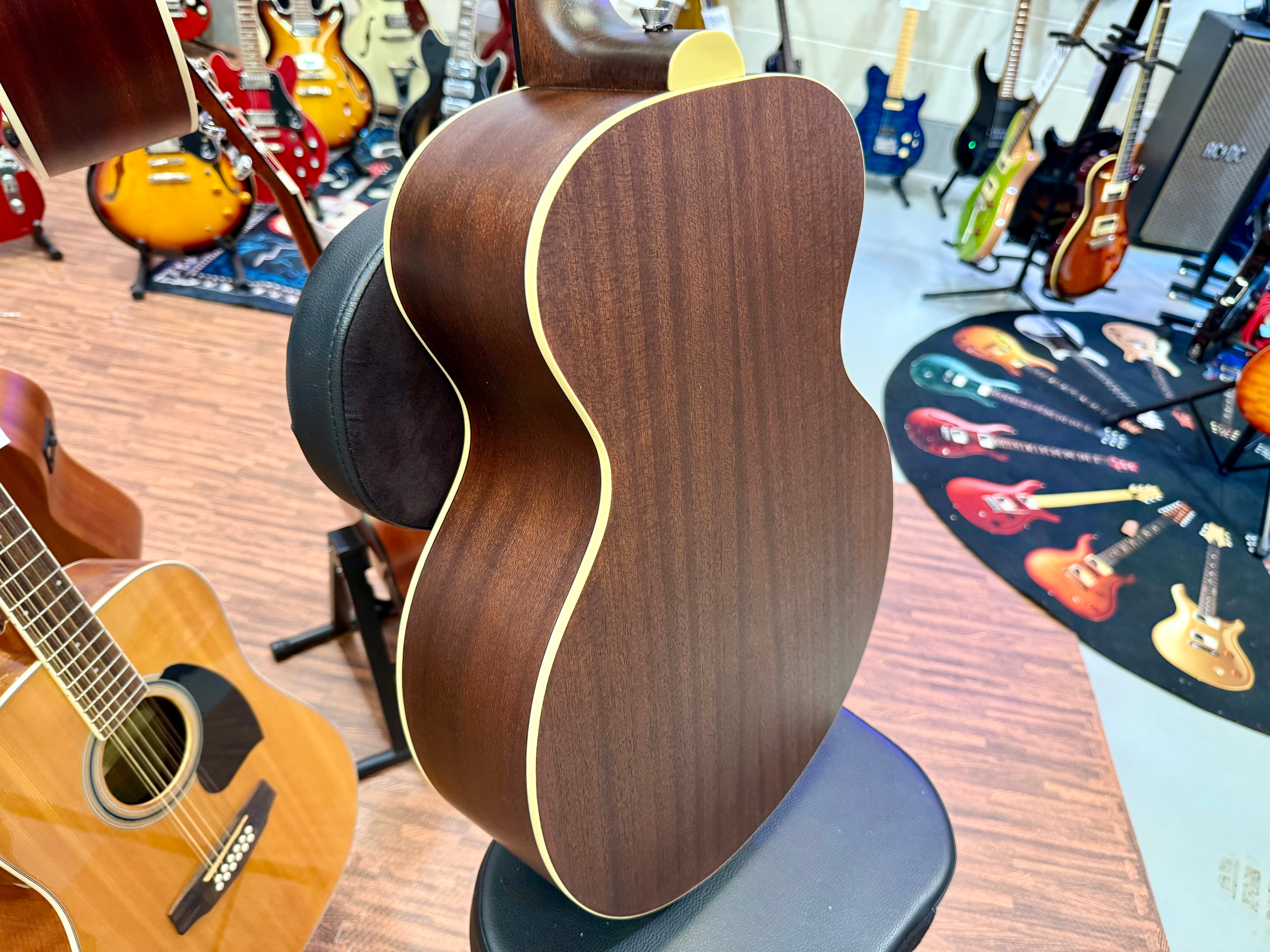 🌟NEW FOR 2025🌟 Vintage Historic Series 'Parlour' Acoustic Guitar ~ Aged Finish