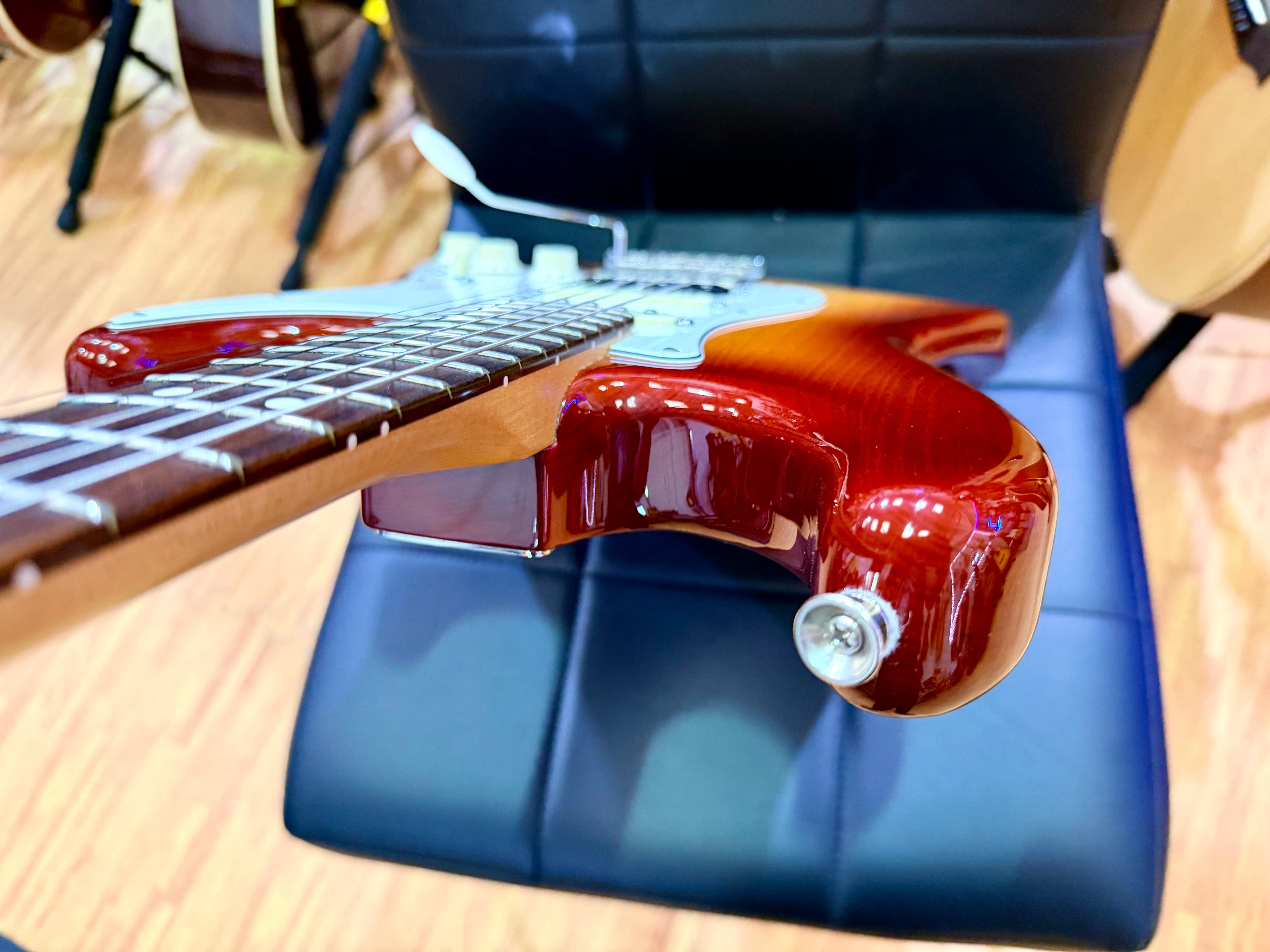 🇺🇸 2015 Fender American Standard Stratocaster HSS Shawbucker~ Sienna Sunburst!