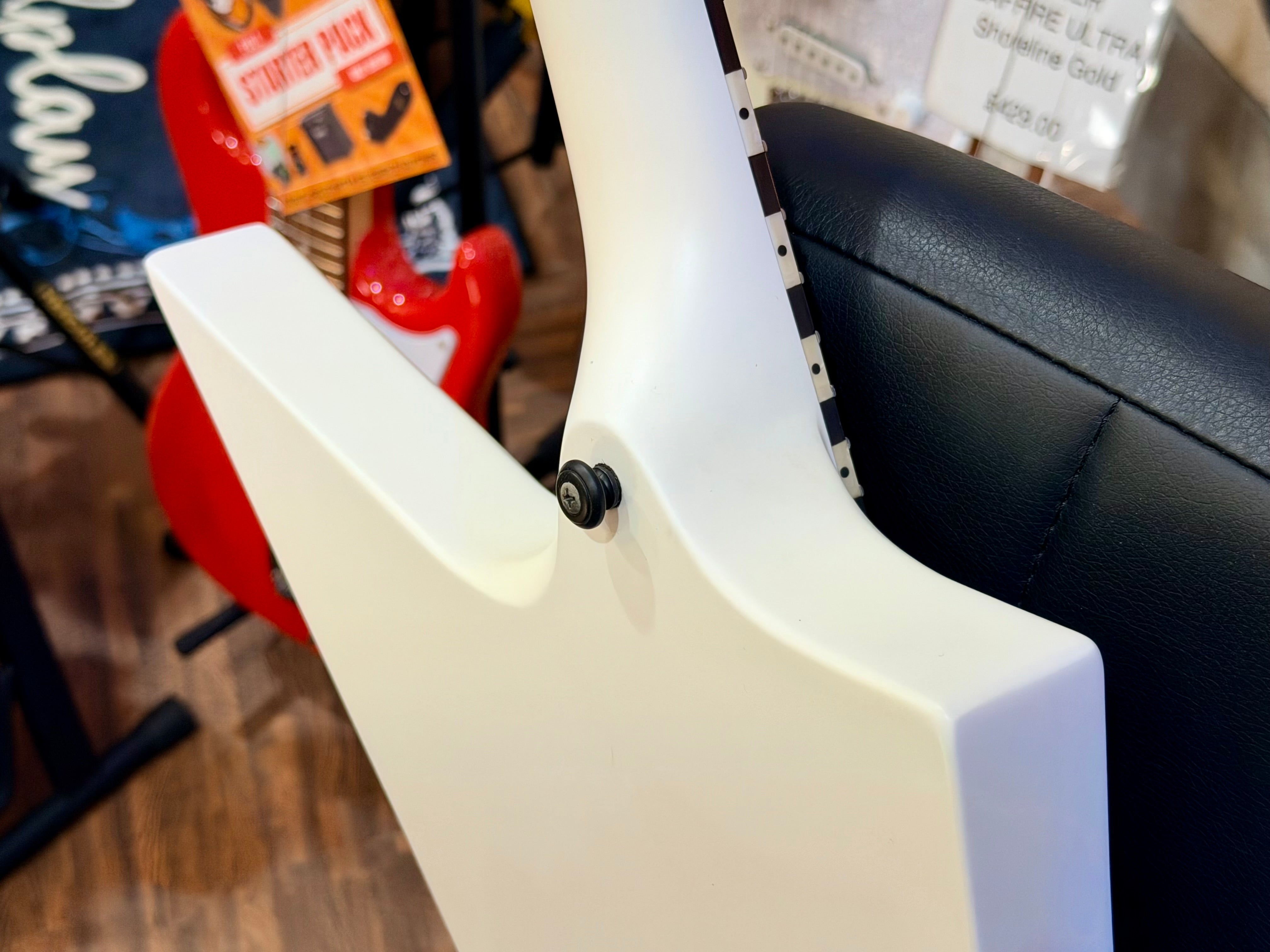 🔥2022🔥 Solar E1.6KW Kirk Windstein Signature~ Explorer Matte White~EMG~Gig Bag