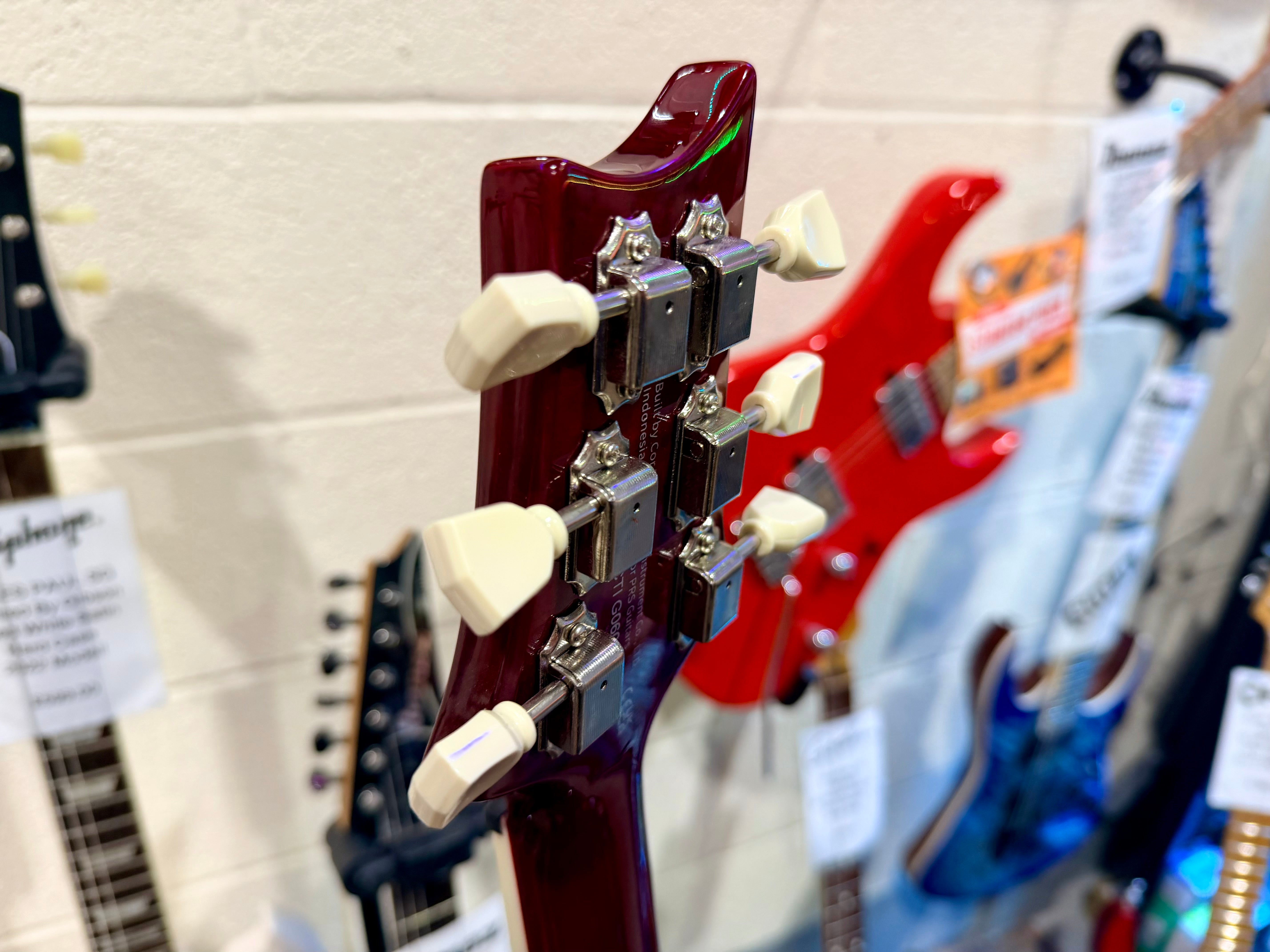 🌟MINT 2024🌟 PRS SE McCarty 594 Singlecut Electric Guitar~ Vintage Cherry Red!