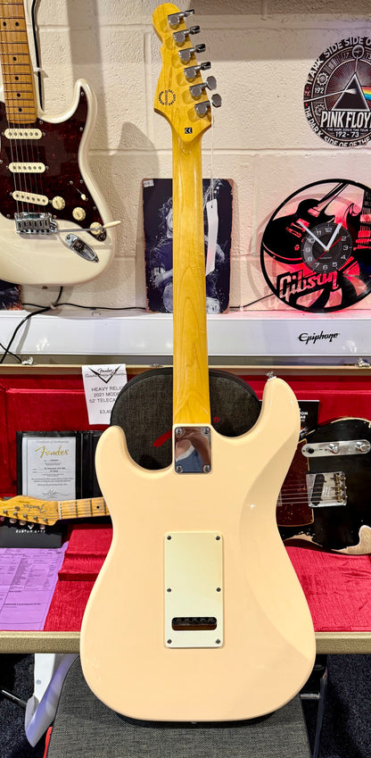 🔥EX-DEMO🔥 G&L Tribute S-500 Strat Style Electric Guitar~ Vintage White!