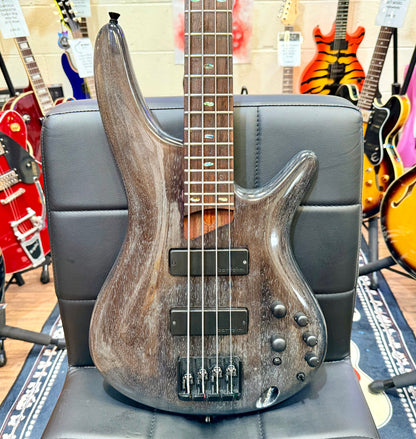 🔥2020🔥 Ibanez SR500E 4 String Electric Bass Guitar~ TV Fuzz Black~ Soundgear!