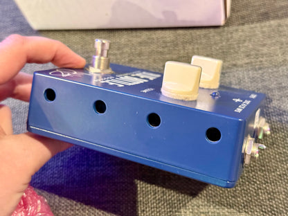 🎸MINT🎸 Effectrode Blue Bottle Inductorized Booster Pedal~ Valve Guitar Effects