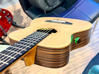 🔥NEW🔥 Enya EB-X1 EQ Pro 1/2 Sized Electro-Acoustic Travel Guitar~ Smart Pickup