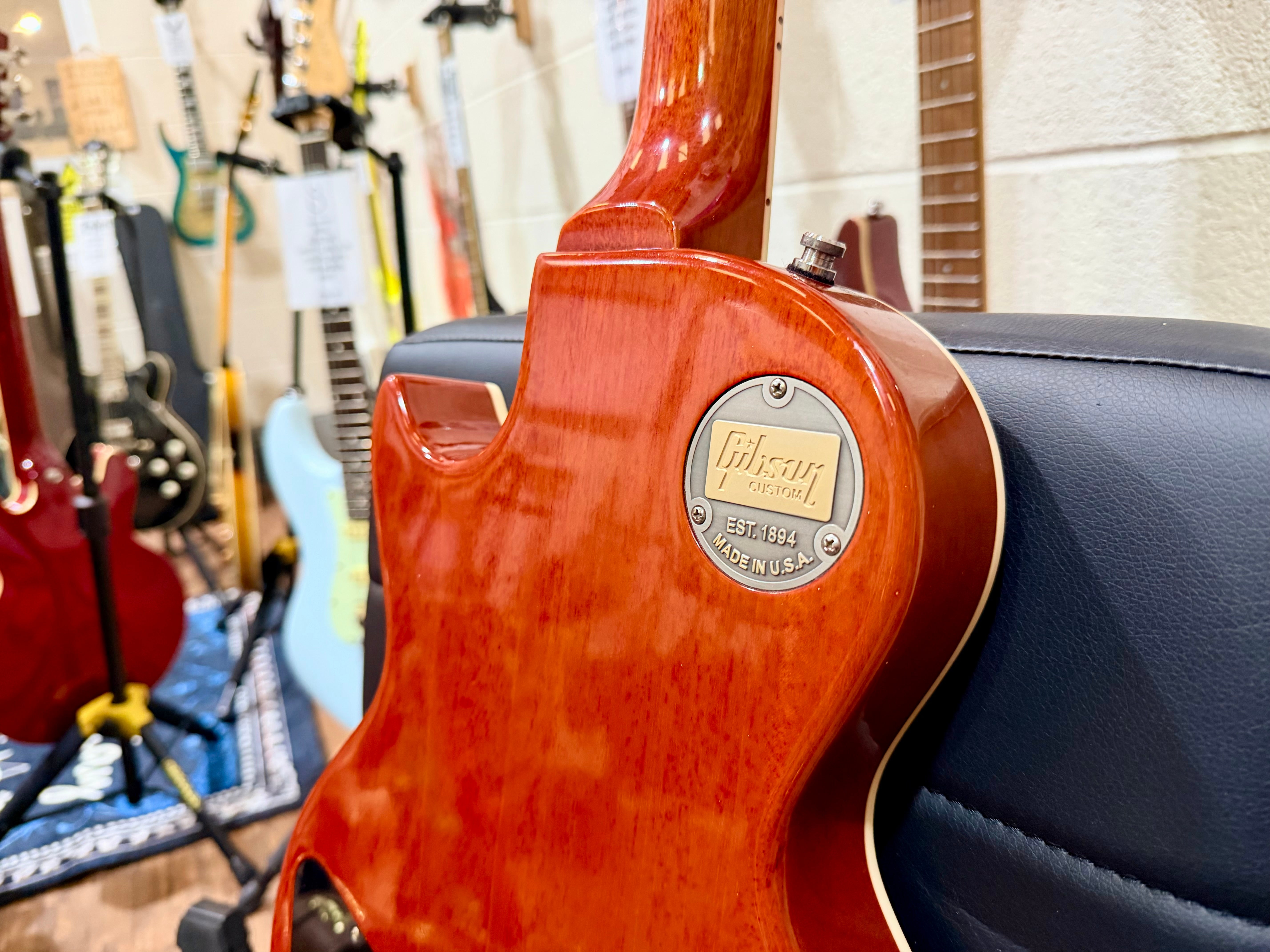 🔥2018🔥 Gibson 1959 Les Paul Custom Shop R9 VOS~ Historic Reissue~ Honey Burst!