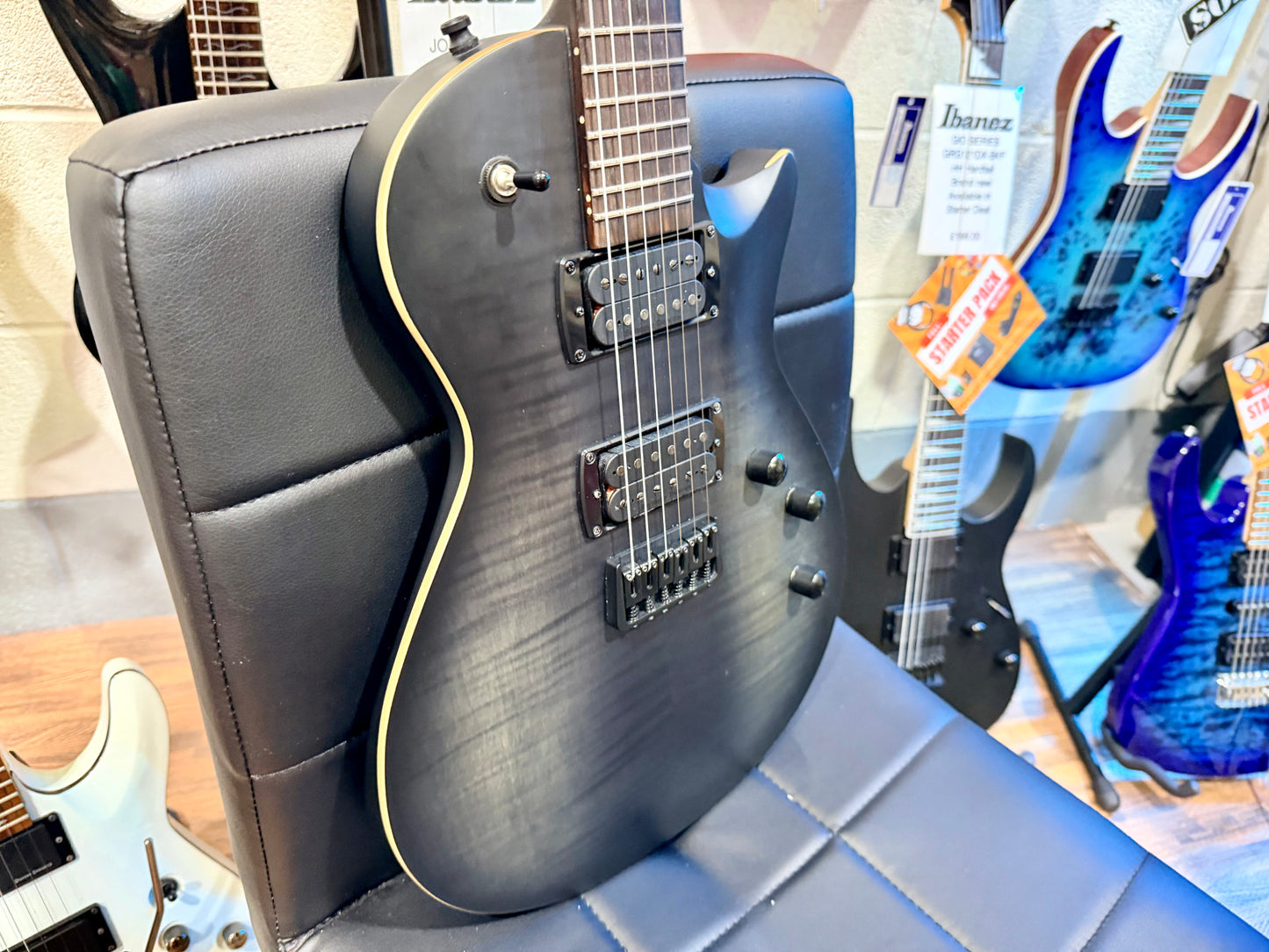 🔥2021🔥 Chapman ML-2 Pro Modern~ River Styx Black Satin~ Hipshot Tuners!