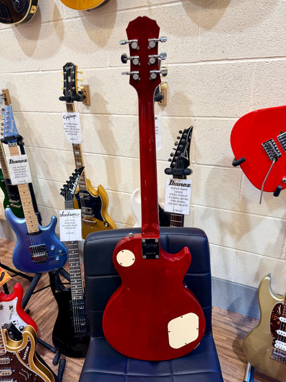 ☀️LEFTY☀️ Epiphone Les Paul LP 100 Left Handed ~ Cherry Sunburst Electric Guitar