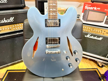 ⚡️2024⚡️ Epiphone Artist Dave Grohl DG-335~ By Gibson Custom~ Pelham Blue!