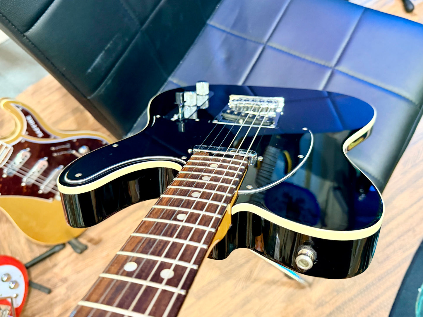 🌟2016 USA🌟 Fender American Elite Telecaster~ Mystic Black Sparkle~ Rosewood!