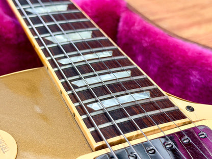 ✨RARE 1991✨ Gibson Les Paul Deluxe Hall Of Fame Edition~ Bullion Gold~ Limited!