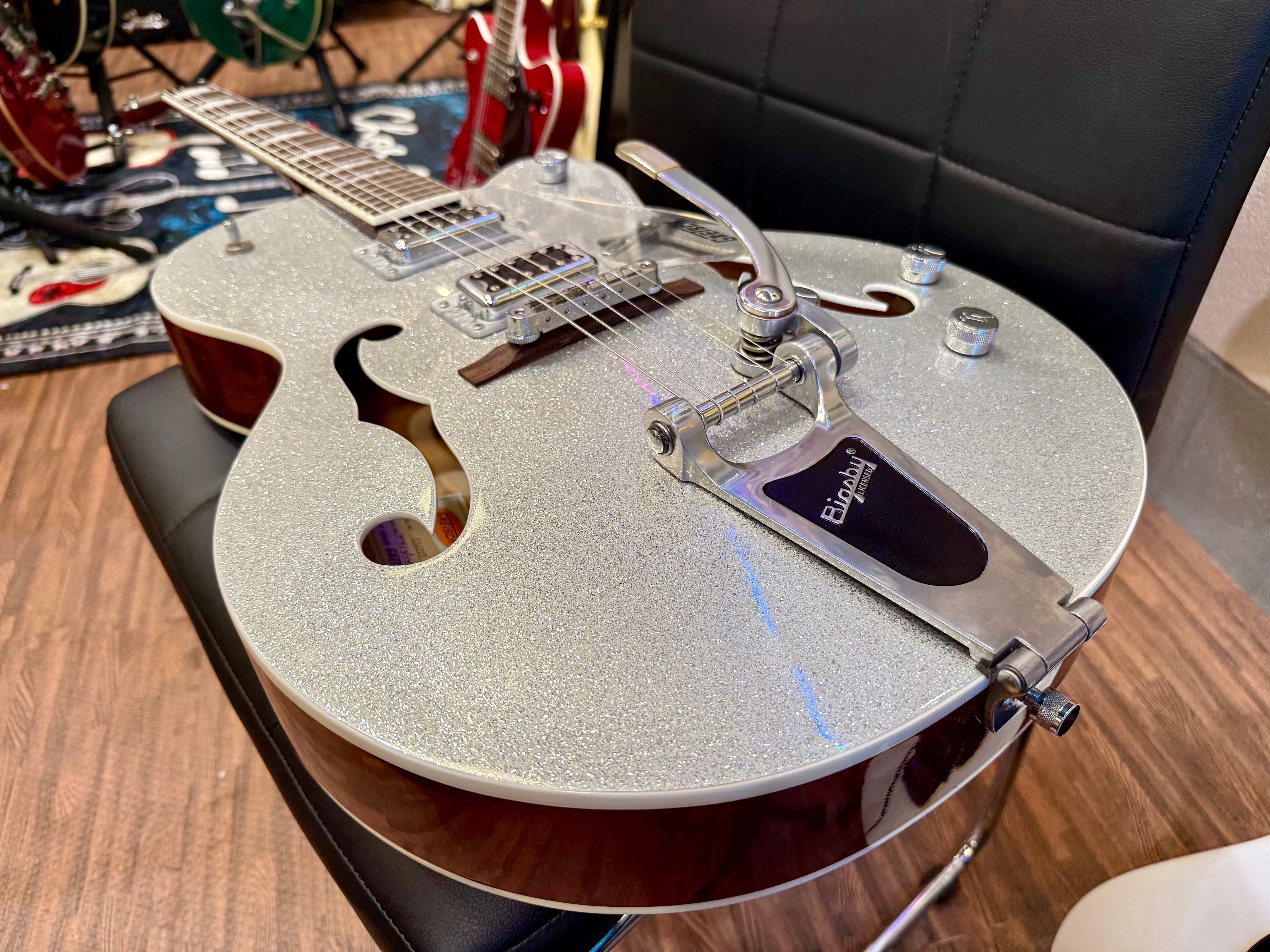 ✨2014✨ Gretsch Electromatic G5420T Silver Sparkle~ FSR Limited Edition~ Korea!
