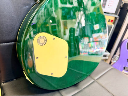 🔥1998🔥 Korean Epiphone Les Paul Standard~ Limited Edition Translucent Green!