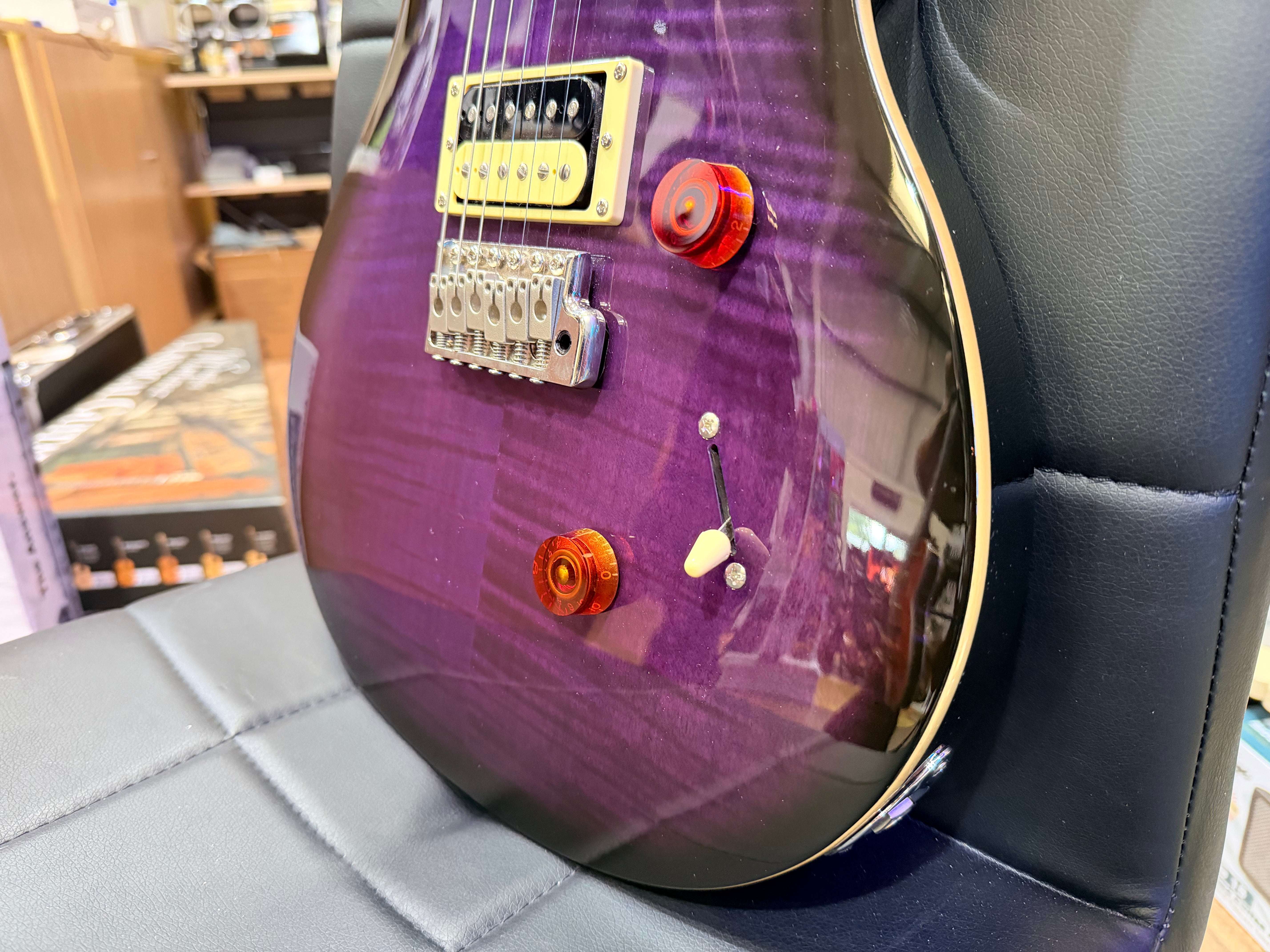 ⚡️2019⚡️ PRS SE Custom 24 Ltd Edition~ Purple Mist~ Satin Maple Neck~ Cherished!