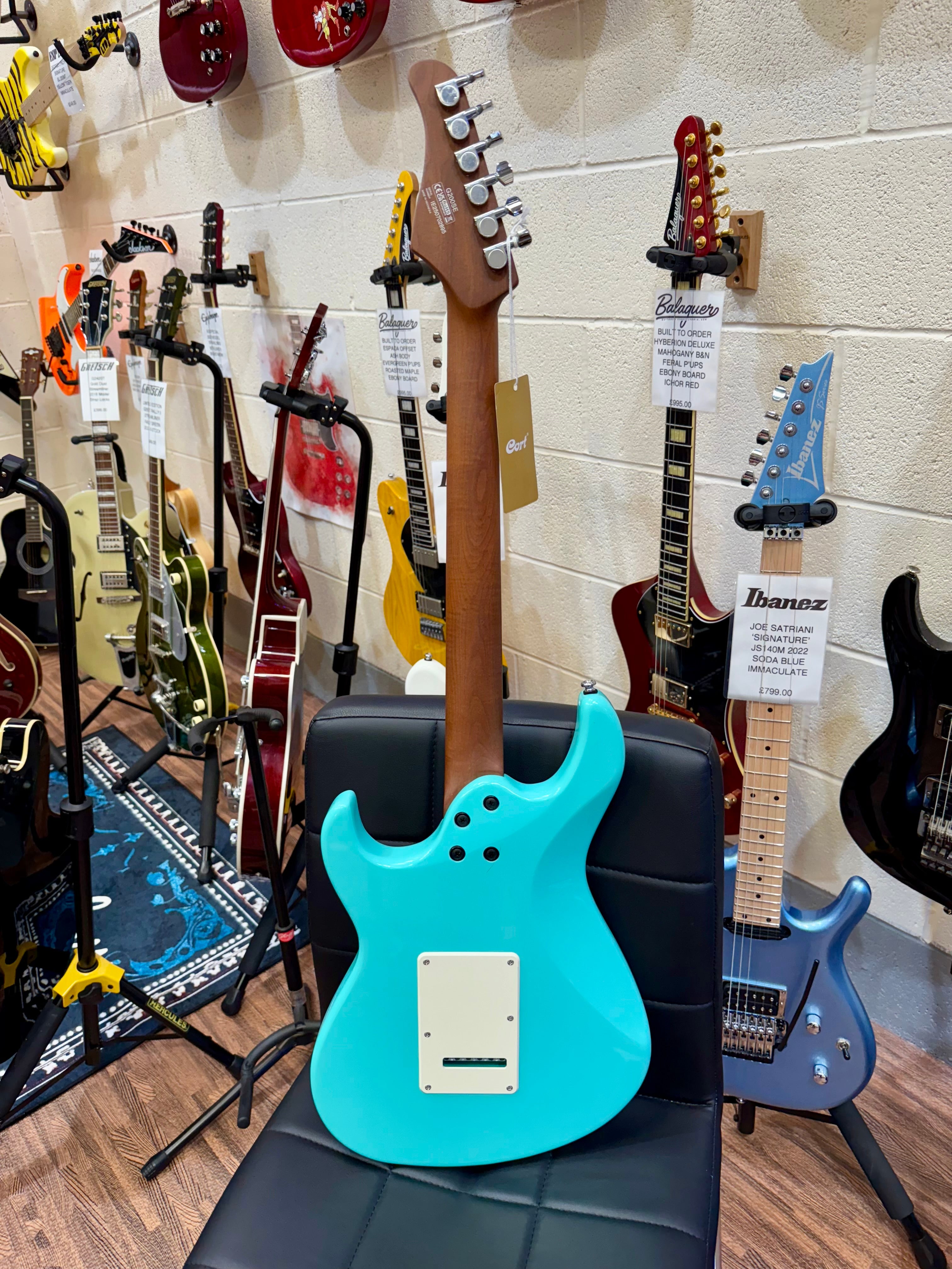 🌟BRAND NEW🌟 Cort G200SE Limited Edition~ Seafoam Green~ Roasted Maple~ Latest Model!