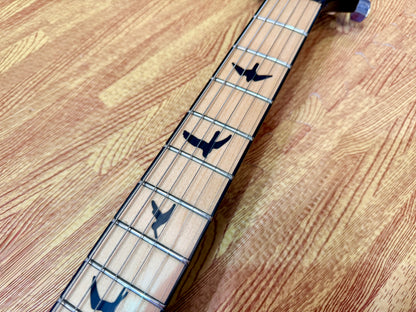✨RARE✨ PRS SE Custom 24 Roasted Maple Limited Edition~ Sapphire Turquoise + Bag
