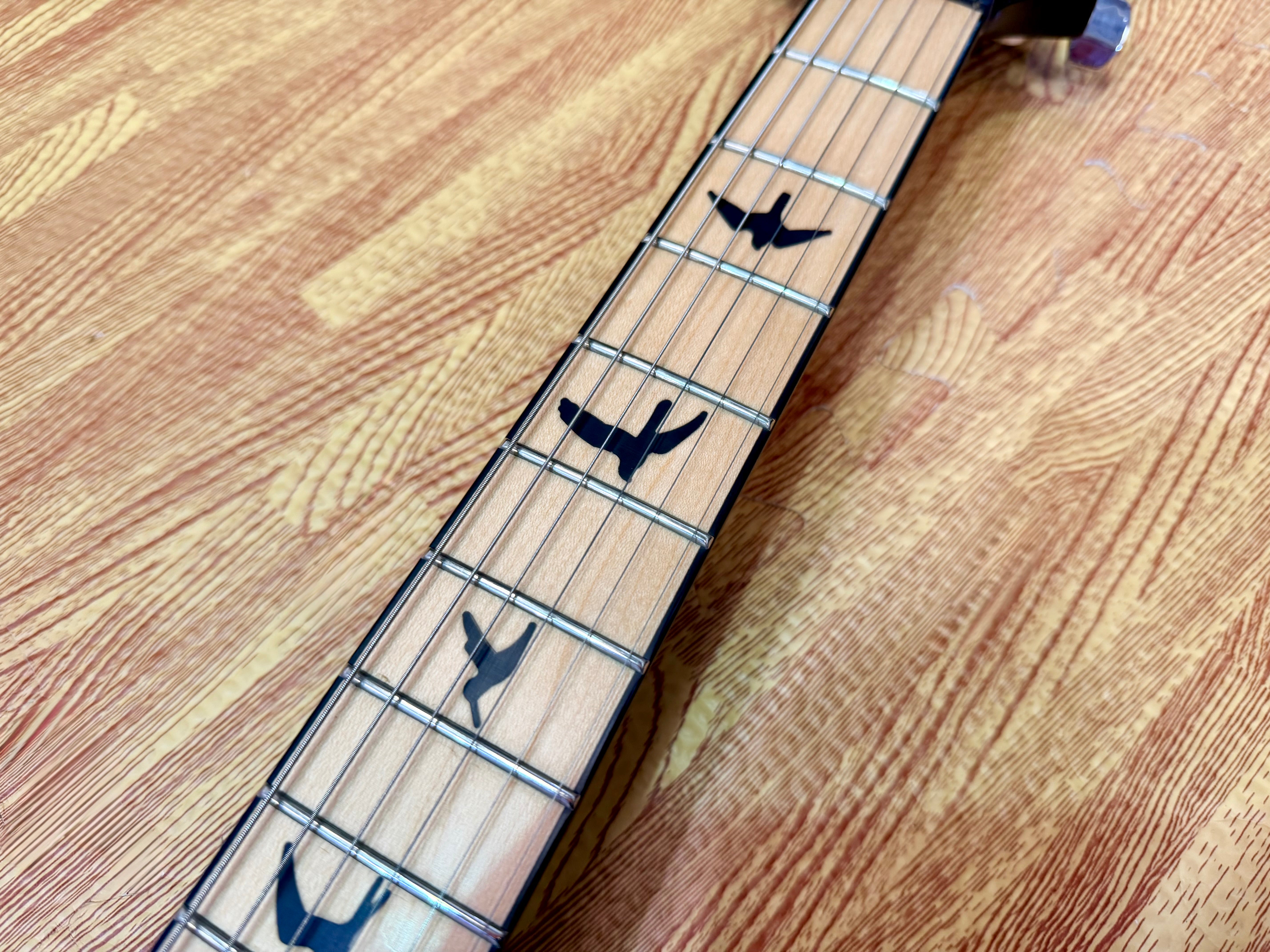 ✨RARE✨ PRS SE Custom 24 Roasted Maple Limited Edition~ Sapphire Turquoise + Bag