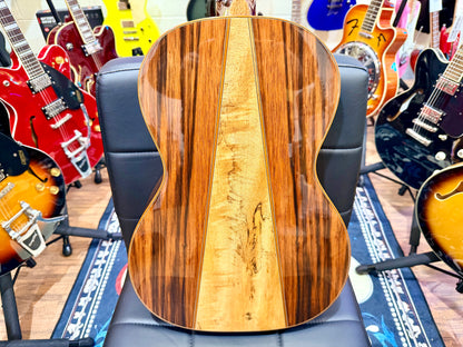🌟 Tanglewood Exotic Java TWJPE Parlour Electro Acoustic + Hard Case~Stunning 🌟