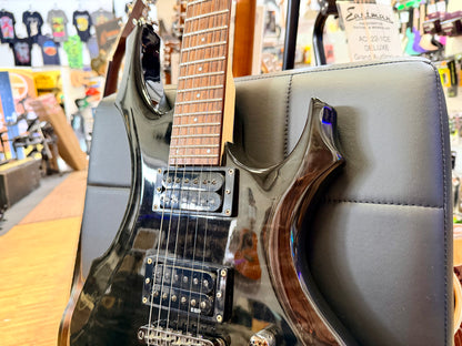🔥2008🔥 ESP LTD F-100FM See Thru Black Electric Guitar~ Early Model 08!
