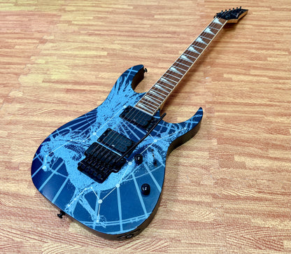 🔥RARE🔥 Ibanez RG09LTD Pegasus Royal Blue~ 2009 Limited Edition~ Glow In The Dark!