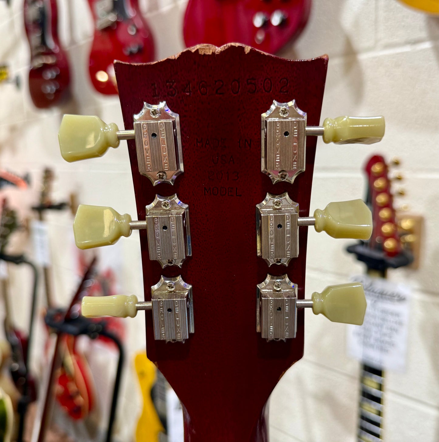 🌟2013🌟 Gibson SG '60s Tribute USA~ Worn Cherry~ Burstbucker Pickups!