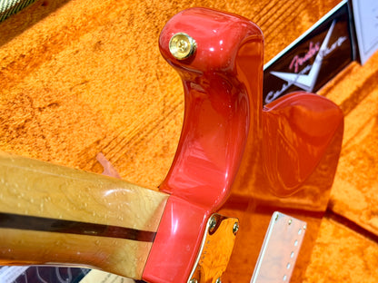 🌟2007🌟 Fender USA Custom Shop 1956 NOS Stratocaster Fiesta Red & Gold~ Maple!