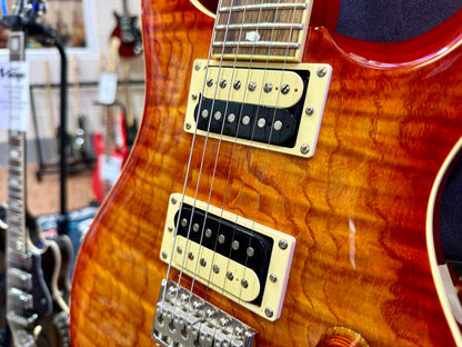 🔥LIMITED EDITION🔥 PRS SE Custom 24 Burled Ash~ Vintage Sunburst~ 2019~ RARE!