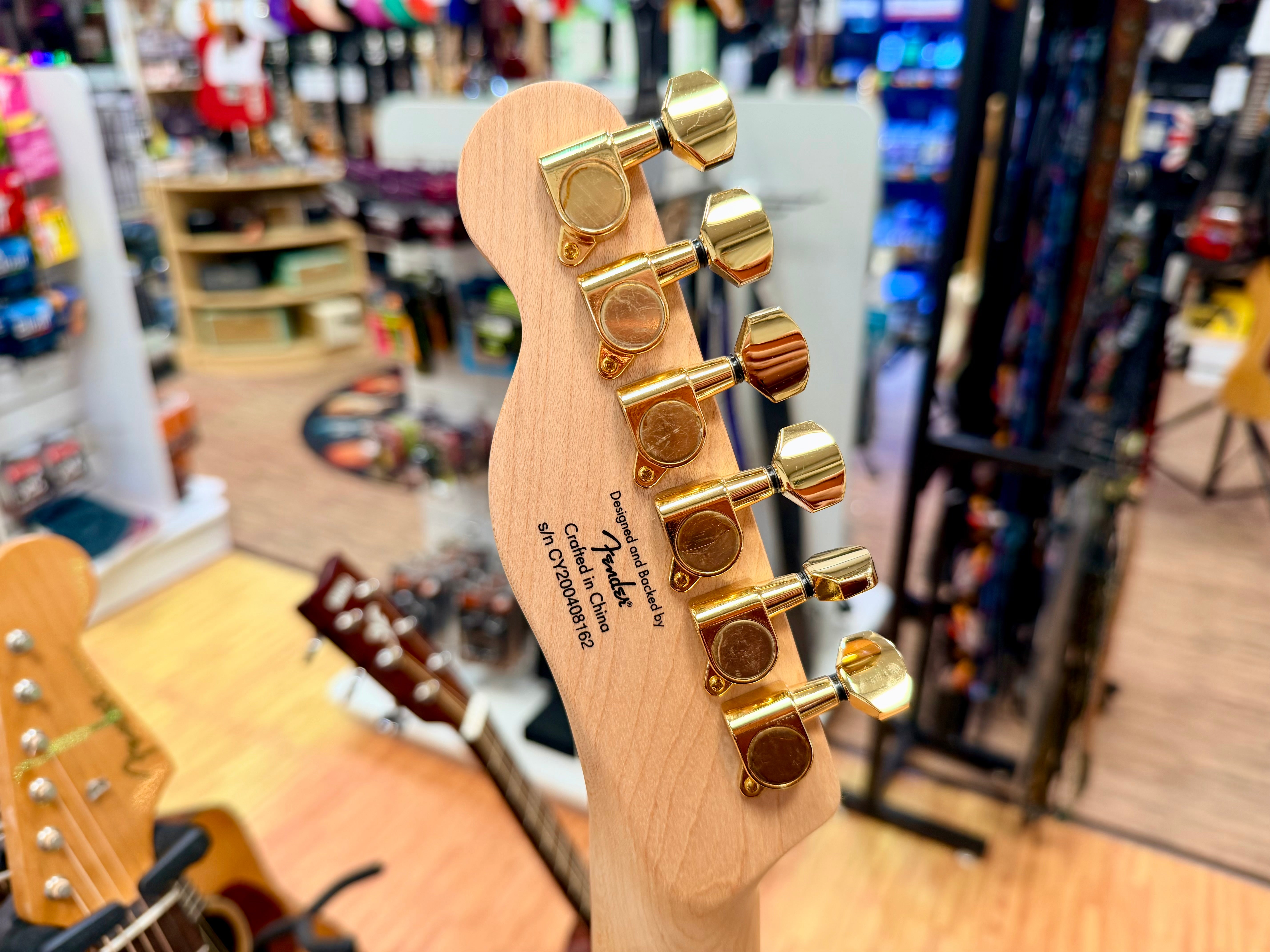 ✨MINT✨ Fender Squier John 5 Signature Artist Series Telecaster~ Frost Gold~ 2020
