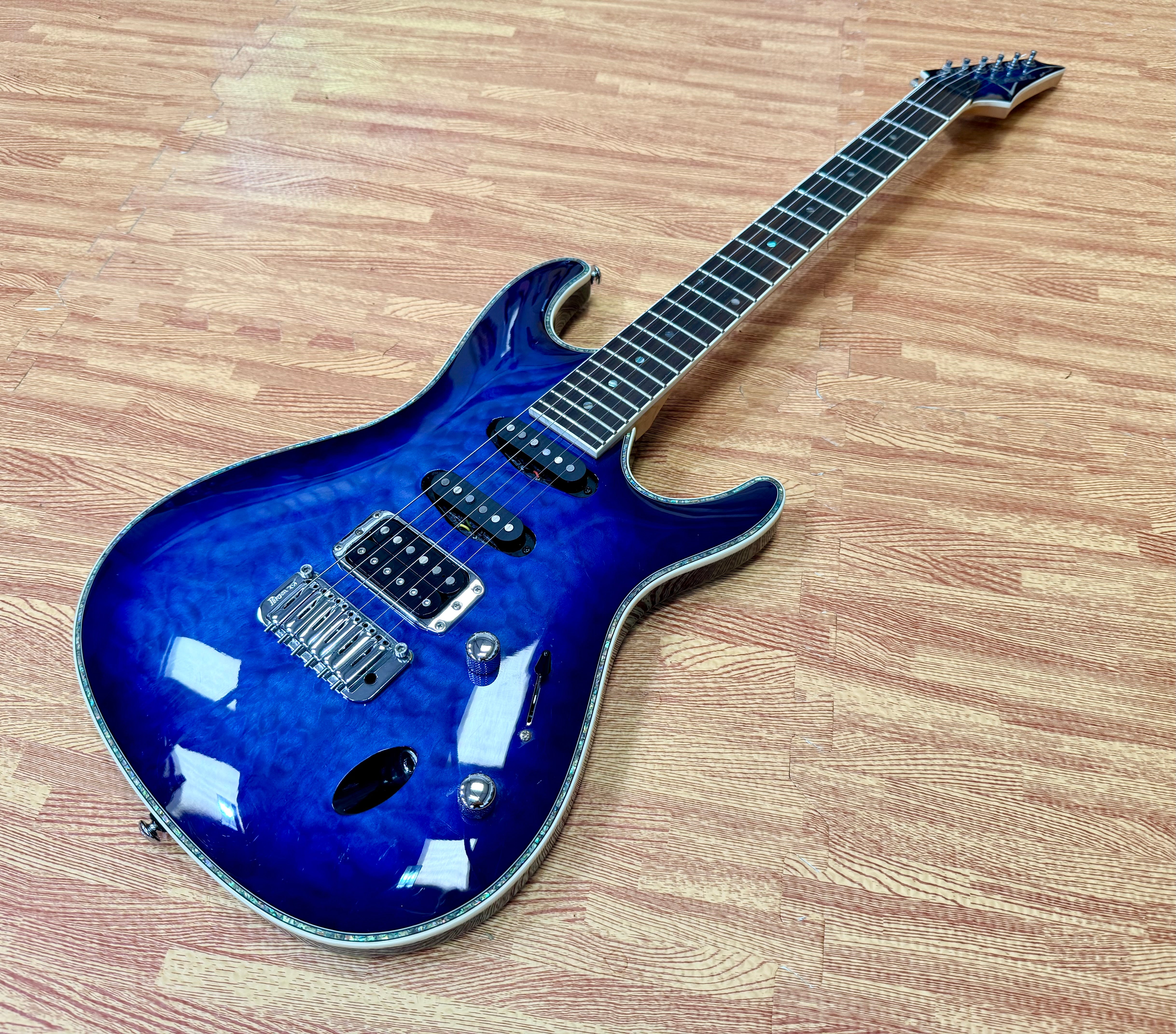 ✨2016✨ Ibanez SA360NQM-SPB~ Sapphire Blue~ SA Series Superstrat HSS Guitar!