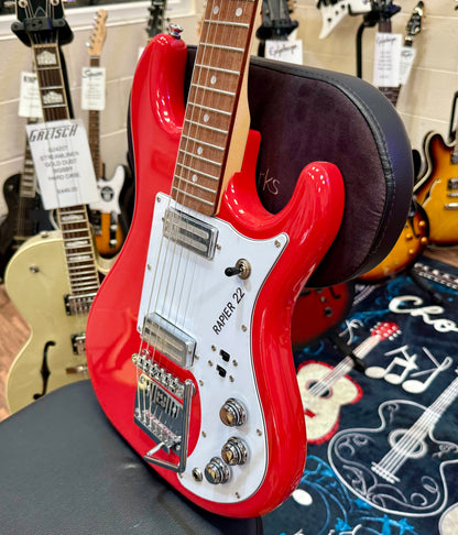 🔥SPECIAL OFFER🔥 NEW Rapier 22 Electric Guitar ~ Fiesta Red!