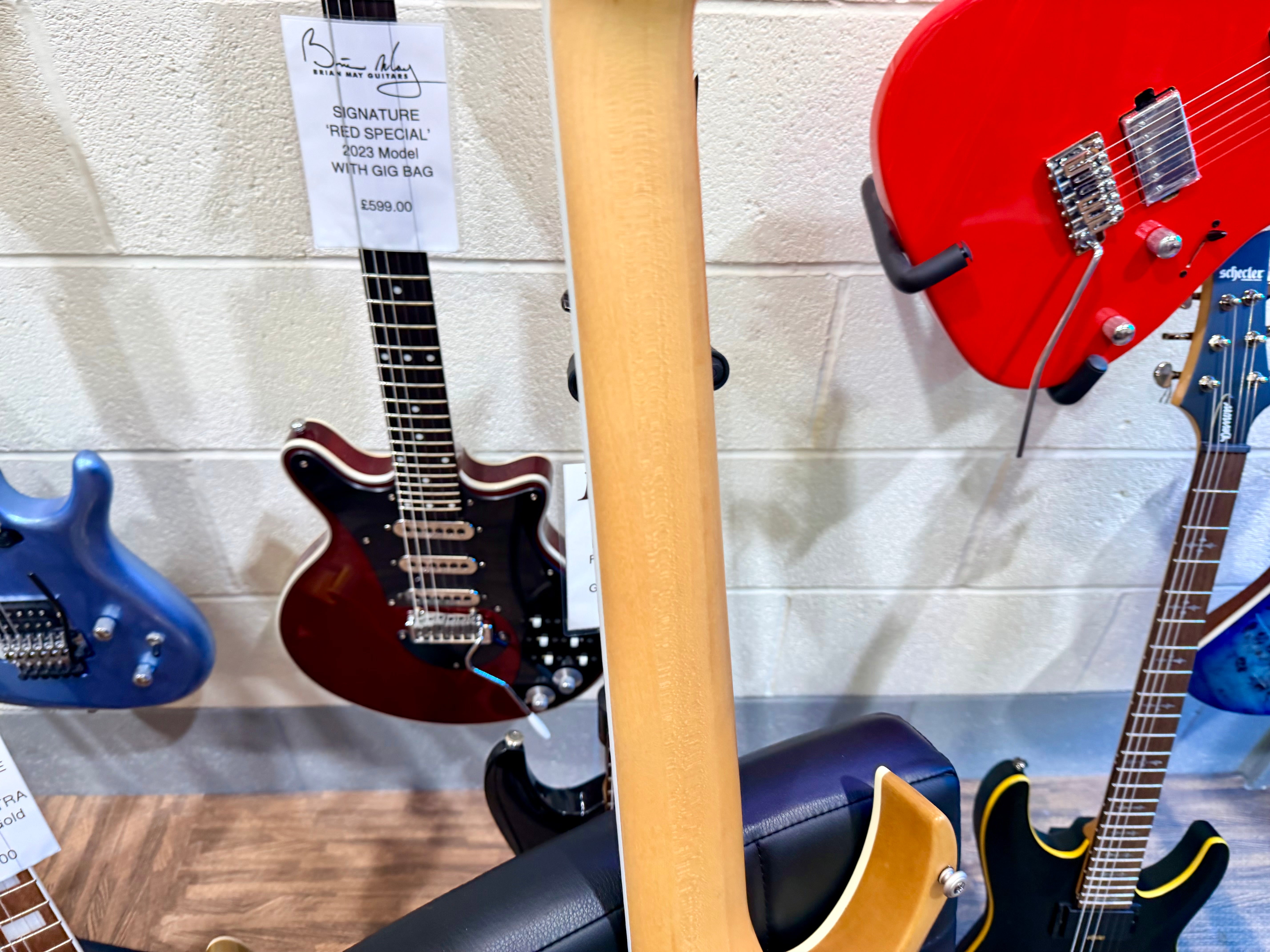 🔥2021🔥 Dean Exile Select 7-String Burl Poplar~ Satin Turquoise Burst~ Rare!