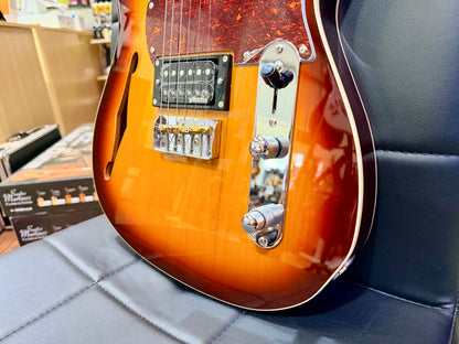 🔥RARE🔥 Vintage Country Squire Thinline Telecaster~ Pre Fret King Black Label!