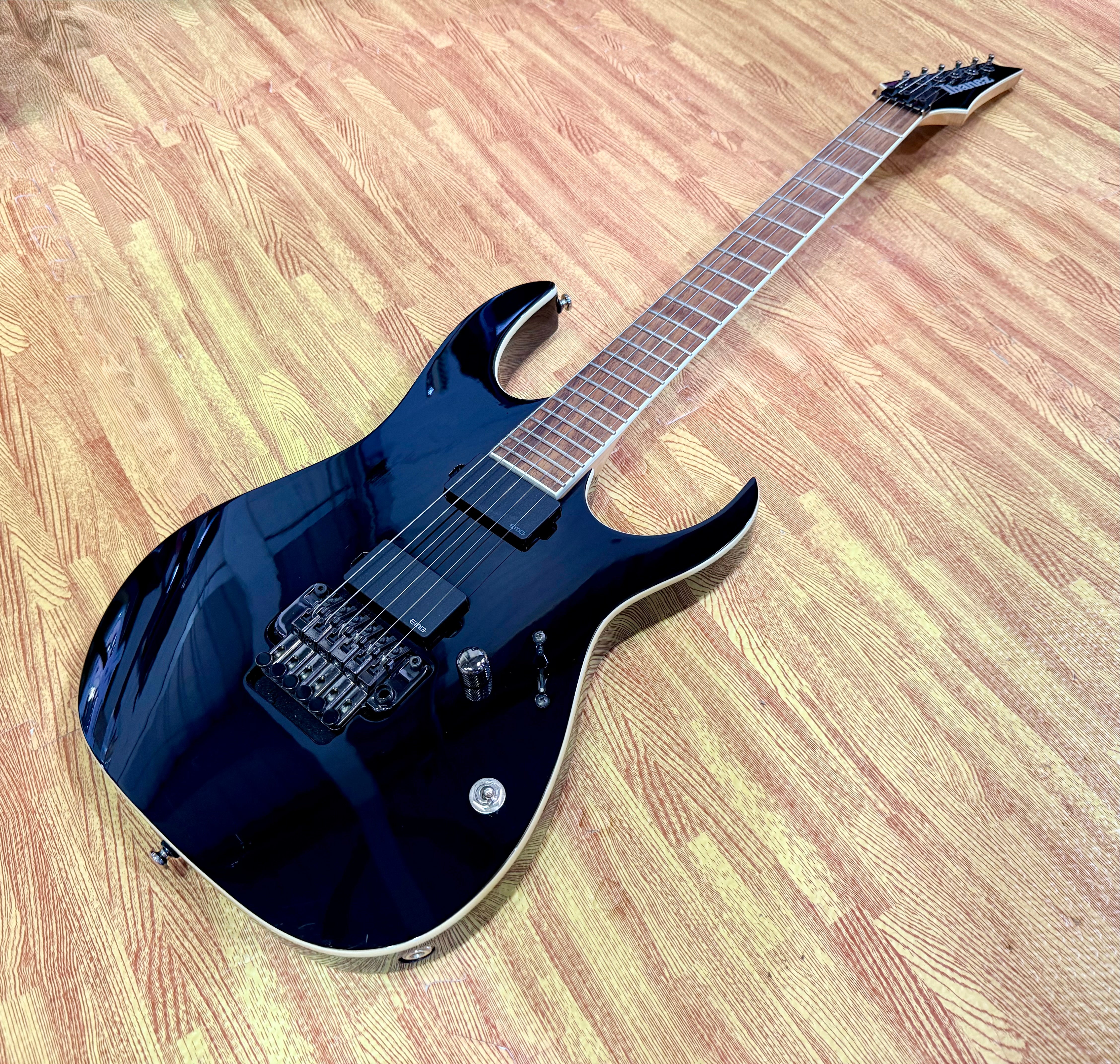 🔥2013🔥 Ibanez RGIR20E Iron Label Black~ EMG 81/60~ 24V Active Battery Mod!