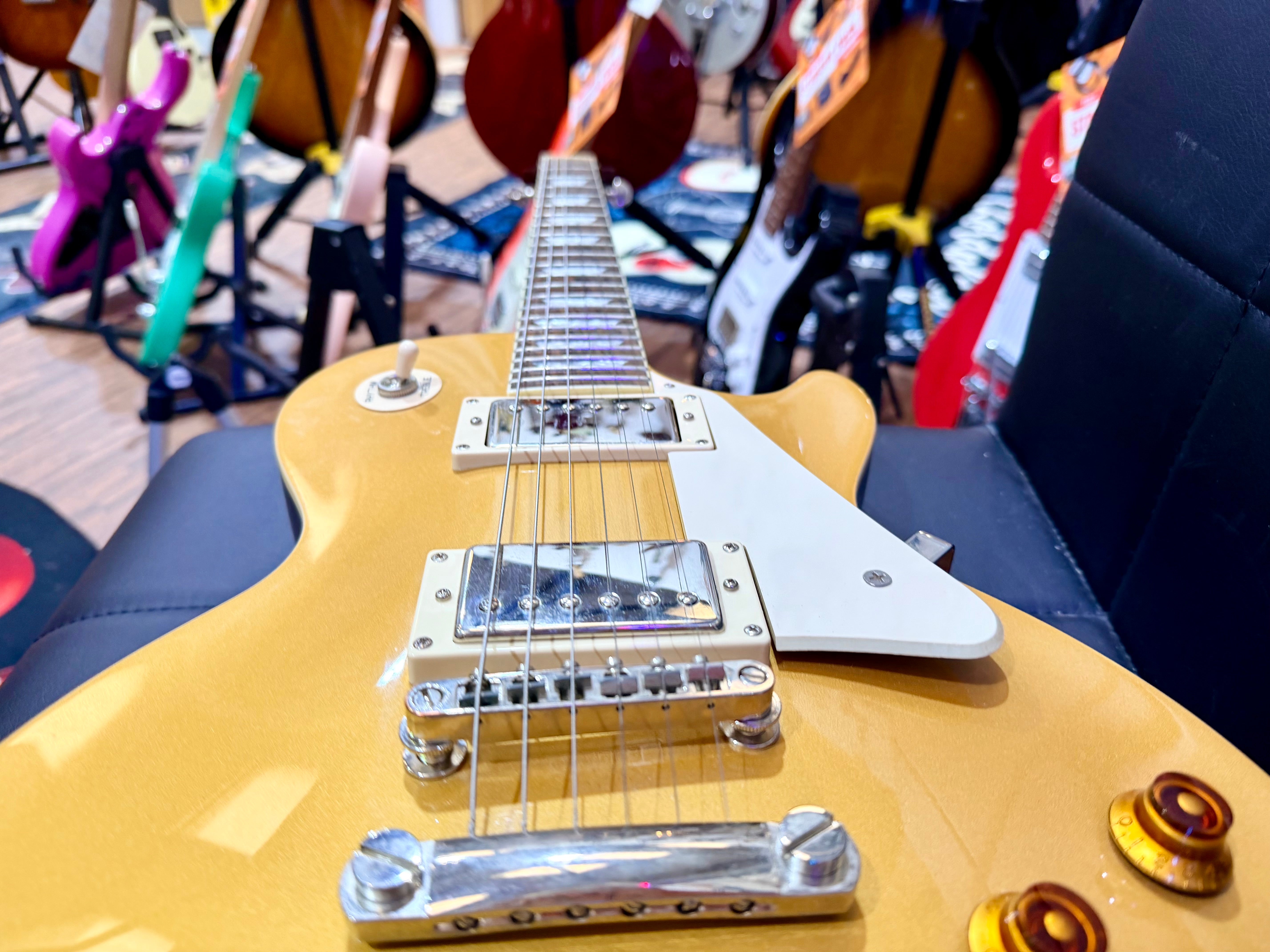 🌟2012🌟 Epiphone Les Paul Standard Gold Top~ Electric Guitar~ Lovely Condition!