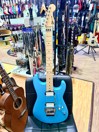 🔥2022🔥 Charvel Pro-Mod San Dimas Style 1 HH FR MN~Blue Frost~ Seymour Duncan!