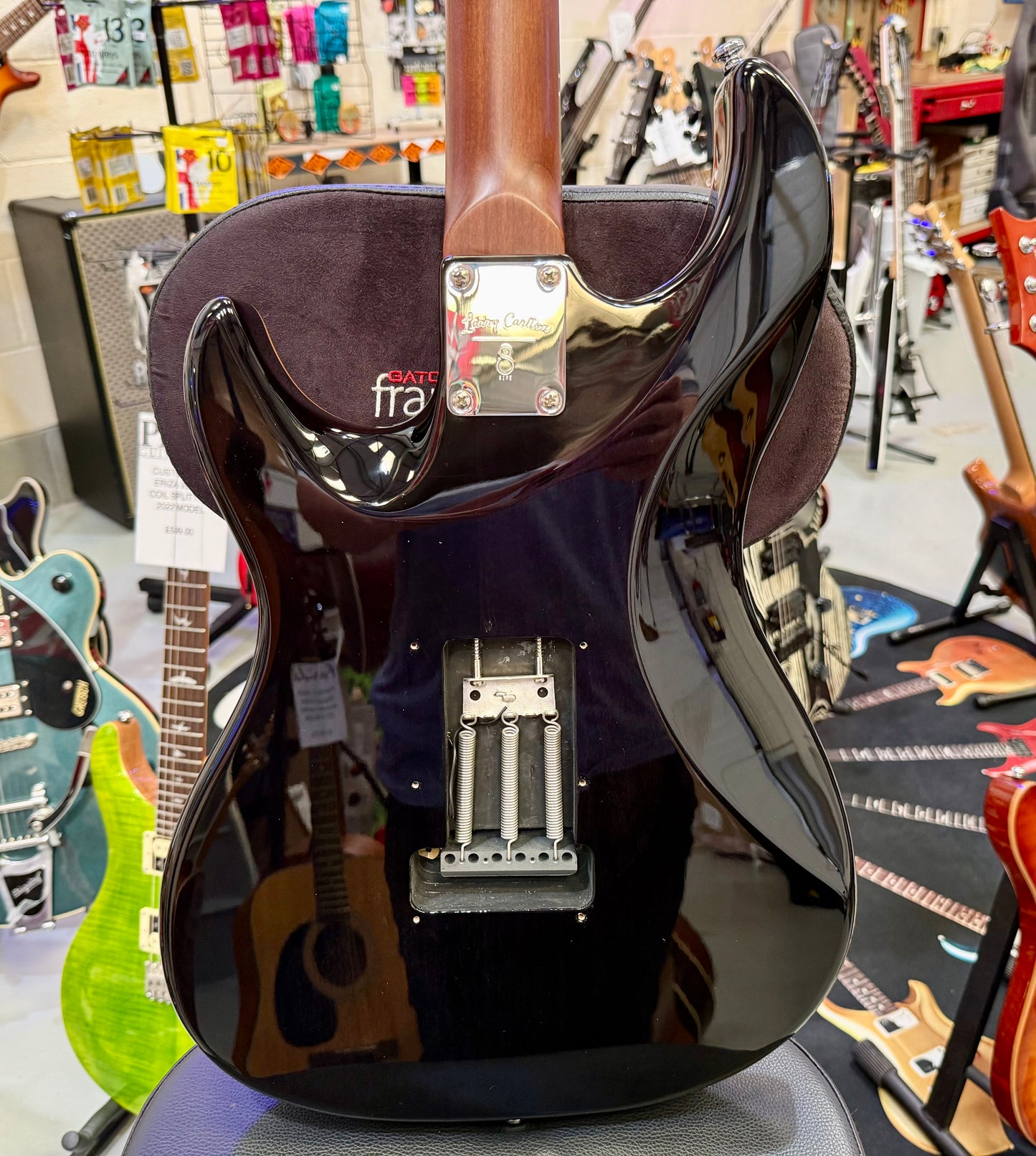 🔥EX DEMO 2024🔥 Sire Larry Carlton S7 FM~ Flamed Maple HSS~ Transperant Black!