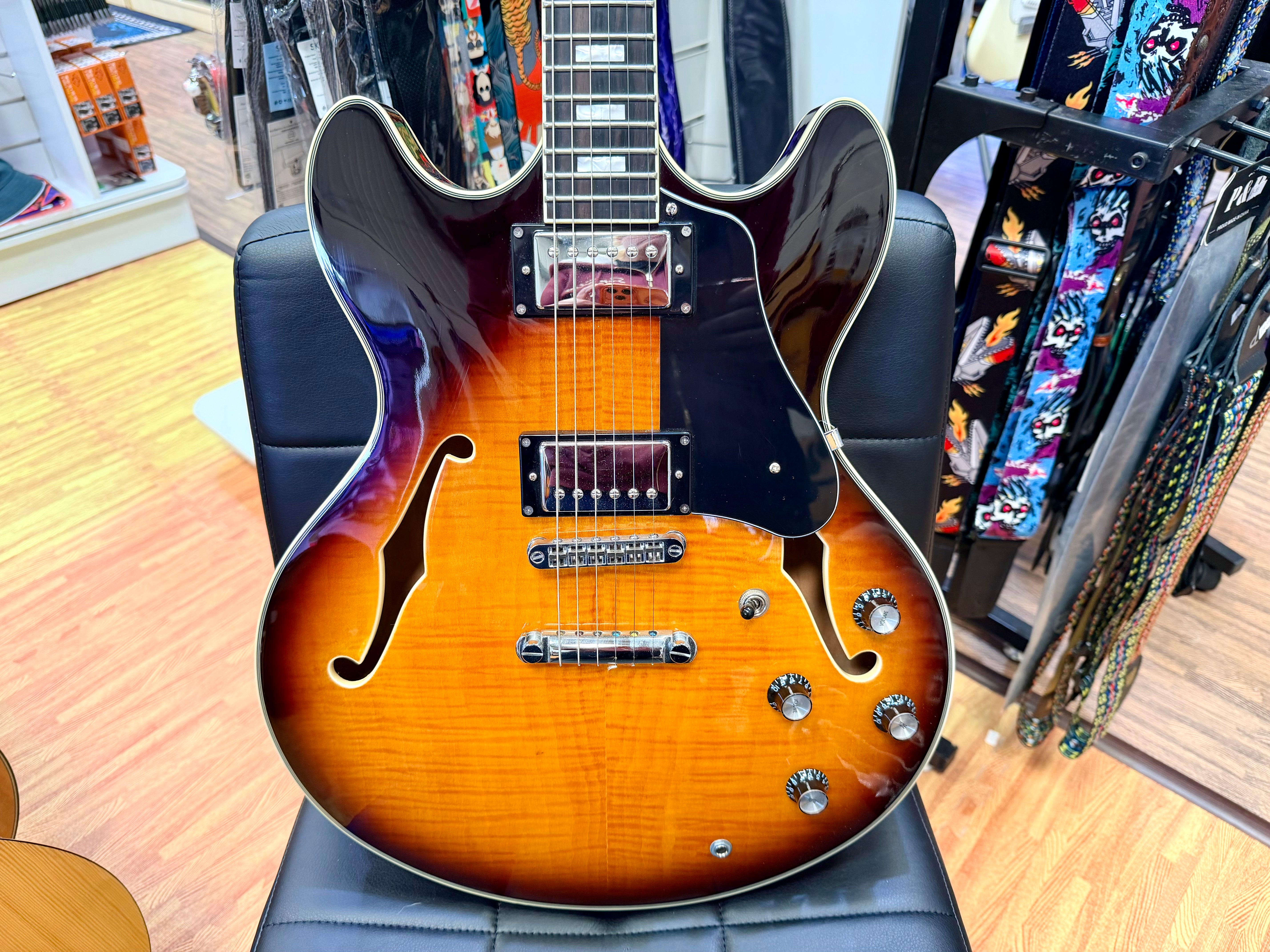 ✨2021✨ Sire Larry Carlton H7 Vintage Sunburst Semi-Hollow Electric Guitar~ ES!