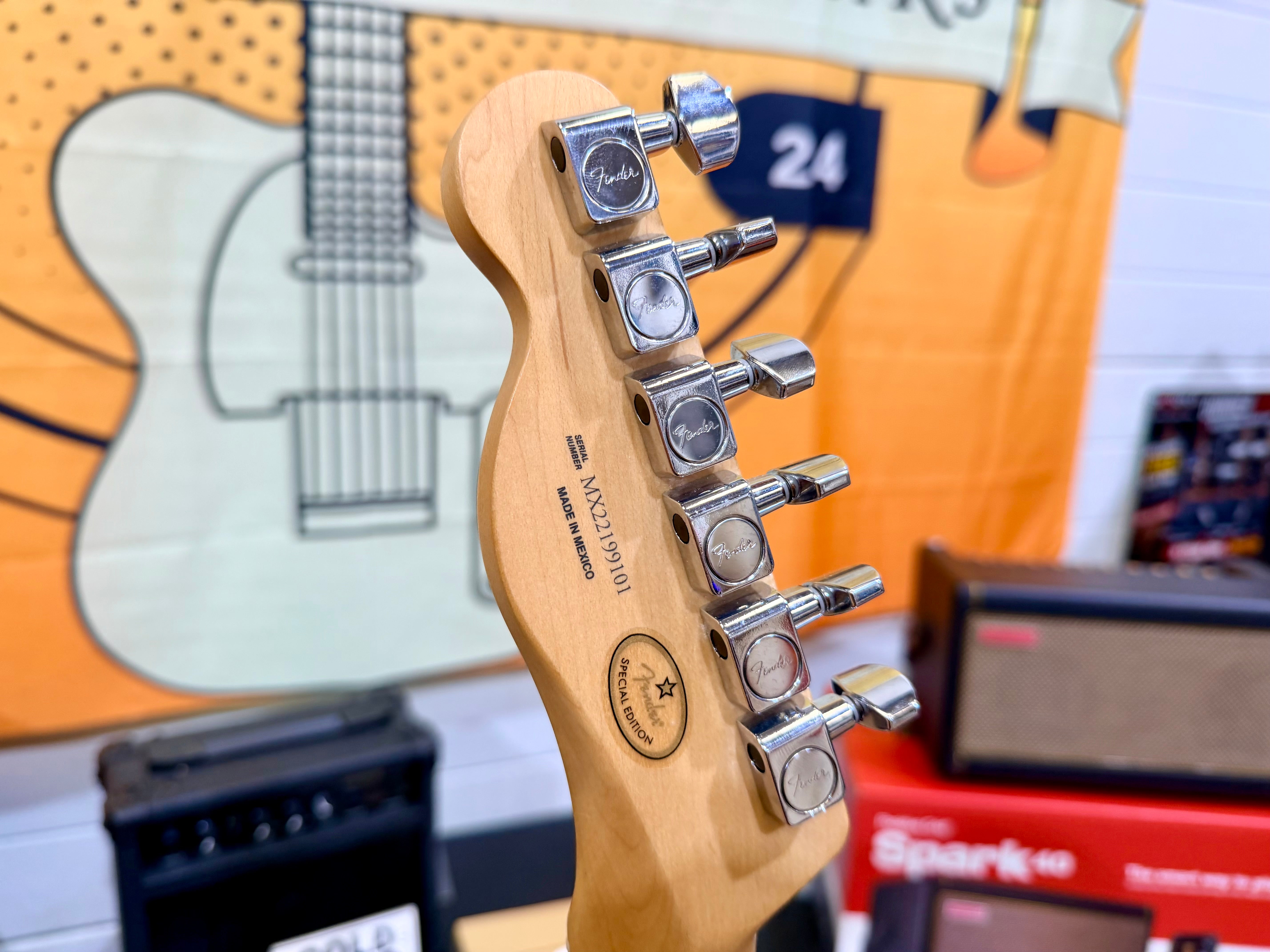 🔥’51 Nocaster P’ups🔥 Fender Limited Edition Player Telecaster~ Pacific Peach!