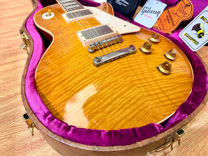 2012 Gibson Custom Shop 1959 Les Paul Standard R9 VOS~ Honey Burst~ Case & COA
