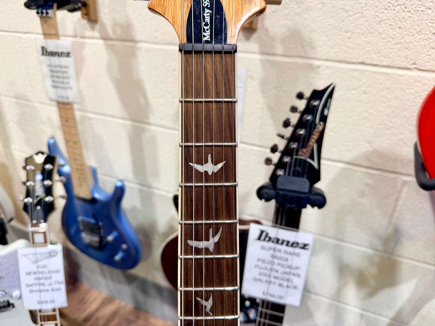 🔥MINT 2023🔥 PRS SE McCarty 594~ Charcoal Maple Top~ Gig Bag~ Stunning Guitar!