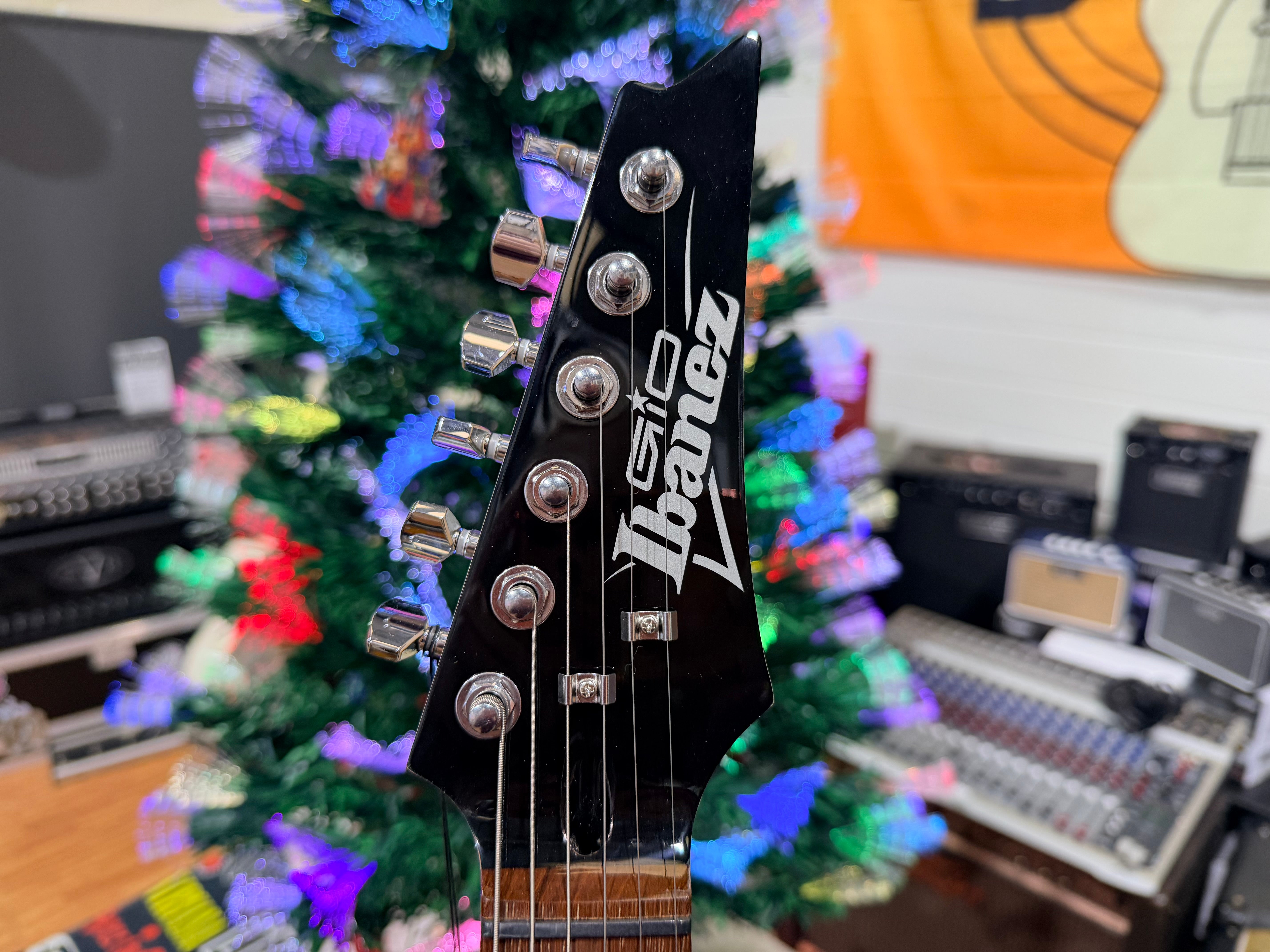 🎁 ELECTRIC GUITAR STARTER PACK 🎁 Ibanez Gio GRX70QA~ Trans Black + Laney Amp, Bag, Tuner