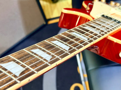 ☀️2023☀️ Burny RLG-55Z Heritage Cherry Sunburst Les Paul Electric Guitar!