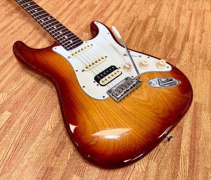 🇺🇸 2015 Fender American Standard Stratocaster HSS Shawbucker~ Sienna Sunburst!