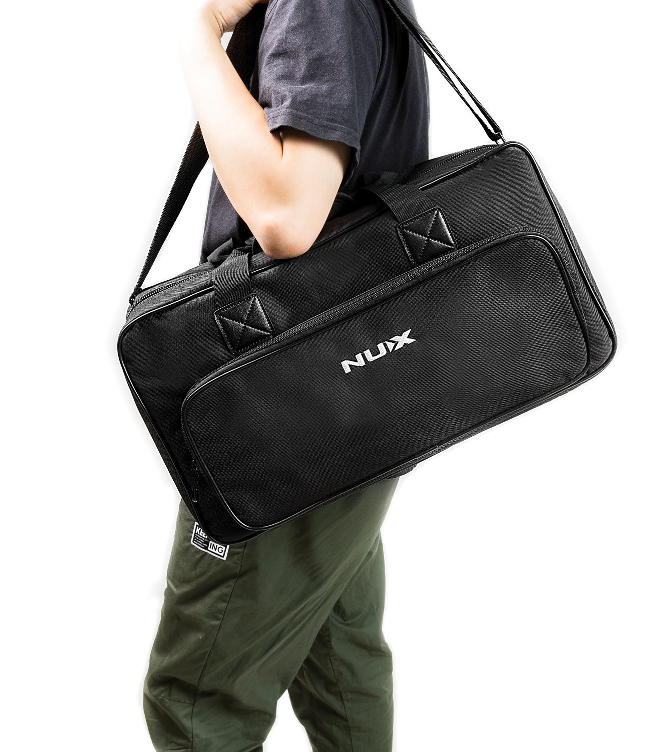 NU-X Bumblebee Pedalboard with Bag & Accessories- Medium