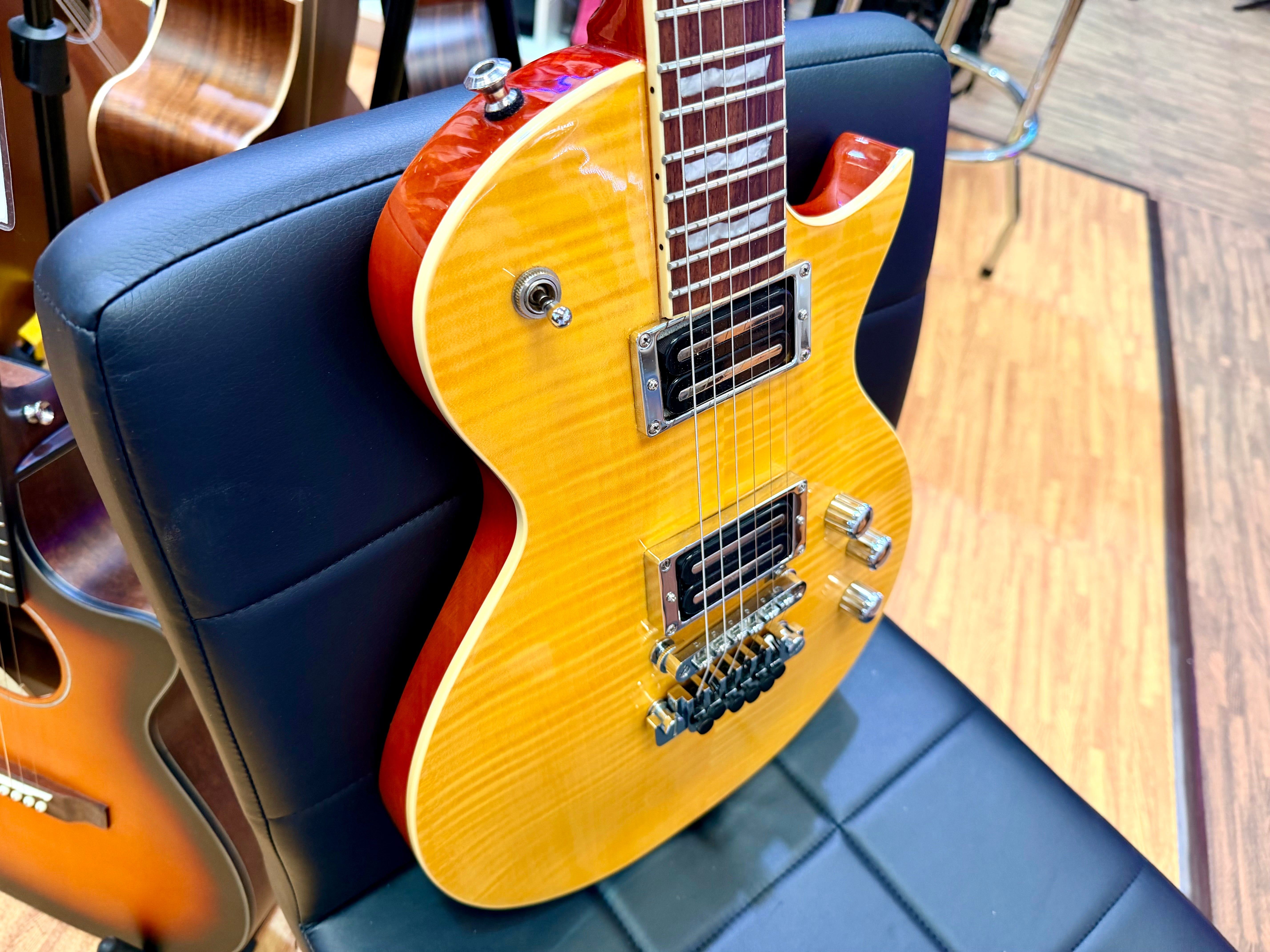 🔥2015🔥 ESP LTD EC-256 Lemon Drop~ Schaller Hot Stuff Pickups~ Gotoh Upgrades!