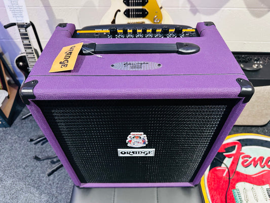 🍊 Orange Crush Bass 50 Glenn Hughes Limited Edition Combo Amplifier Amp~MINT 🍊